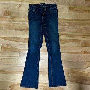 American Eagle Skinny Kick Jeans Size 00 Regular